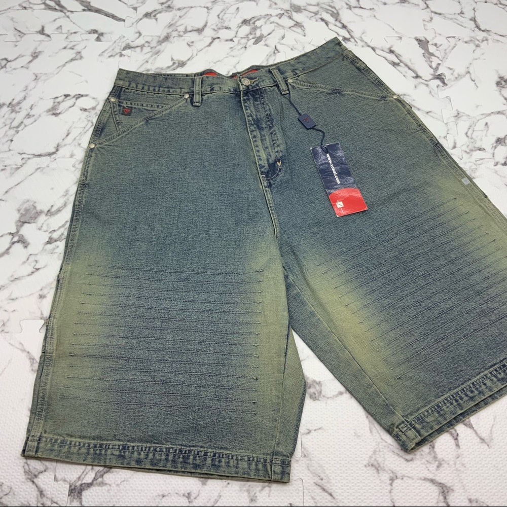 Men's Vokal by Nelly Vintage Khaki Denim Shorts